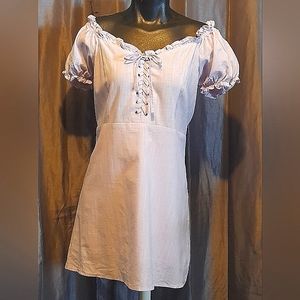 "Nic & Jo" short sleeve, Shift style, Babydoll dress